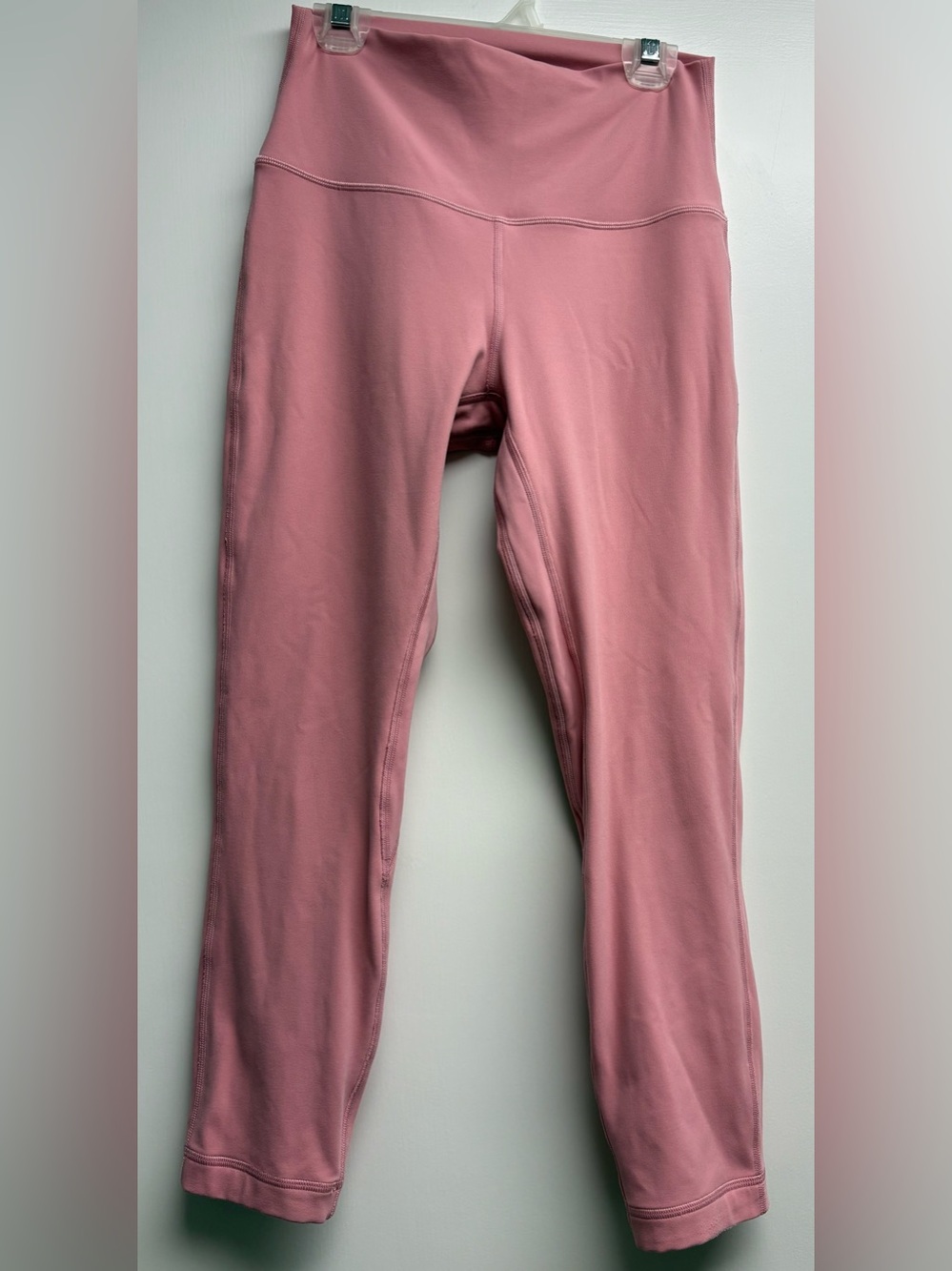 Lululemon Align High Rise Crop Pink Leggings Size 6 W6BWSS